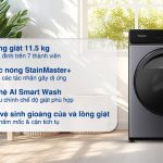 Máy giặt Panasonic Inverter 11.5 kg NA-V115FA1LV