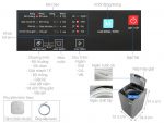 Máy giặt Casper 7.5 kg WT-75NG1 - Ảnh 4