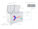 Tủ đông Sanaky 260 lít VH-3699W1 - Ảnh 2