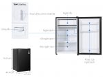 Tủ lạnh Aqua 90 lít AQR-D100FA(BS) - Ảnh 3